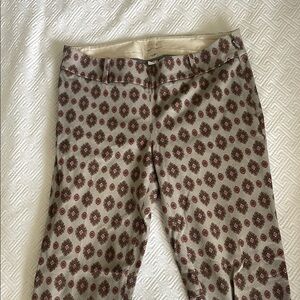 JCrew Patterned Pants